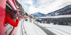 A Bordo del Bernina Express per un viaggio tra Italia e Svizzera 