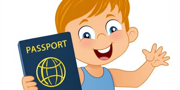 Documenti di viaggio per bambini