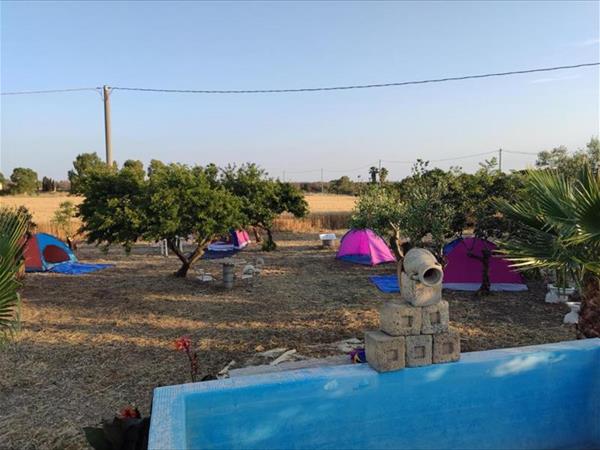 Aree tende presso la casa in campagna di Ottavia - Alezio (LE)